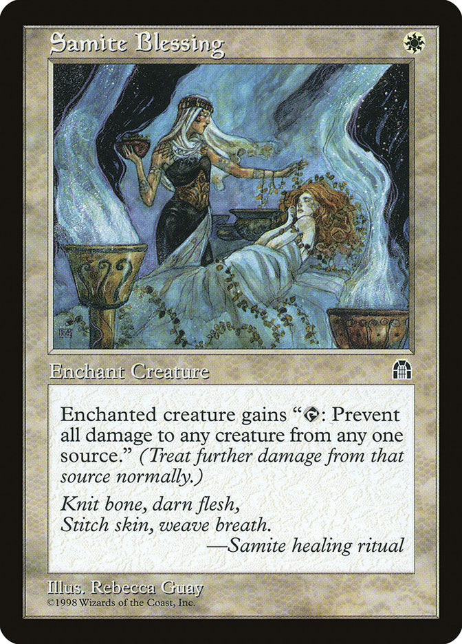 Samite Blessing [Stronghold] | Pegasus Games WI