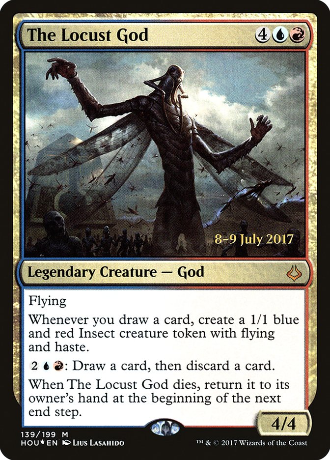 The Locust God [Hour of Devastation Prerelease Promos] | Pegasus Games WI