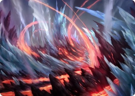 Frostboil Snarl Art Card [Strixhaven: School of Mages Art Series] | Pegasus Games WI