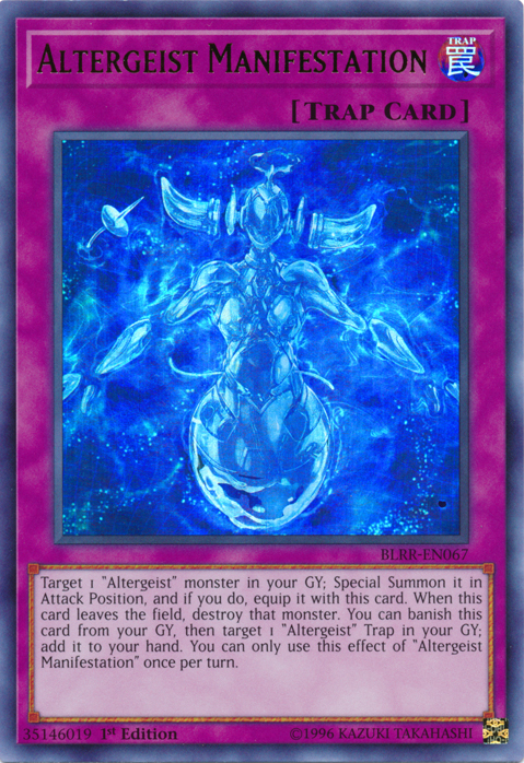 Altergeist Manifestation [BLRR-EN067] Ultra Rare | Pegasus Games WI