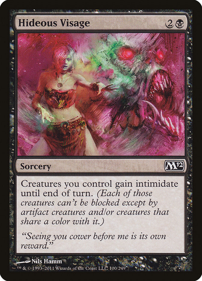 Hideous Visage [Magic 2012] | Pegasus Games WI