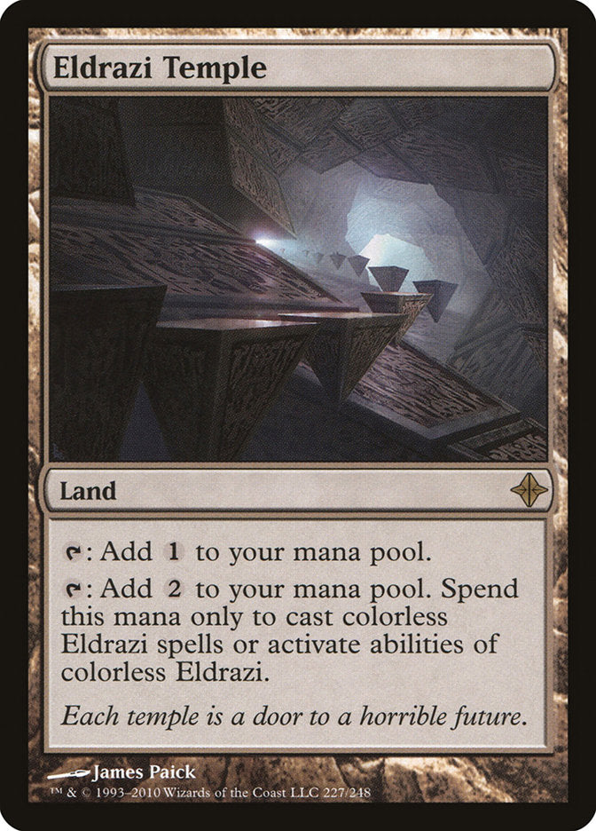 Eldrazi Temple [Rise of the Eldrazi] | Pegasus Games WI