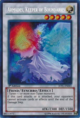 Armades, Keeper of Boundaries [JOTL-EN045] Secret Rare | Pegasus Games WI