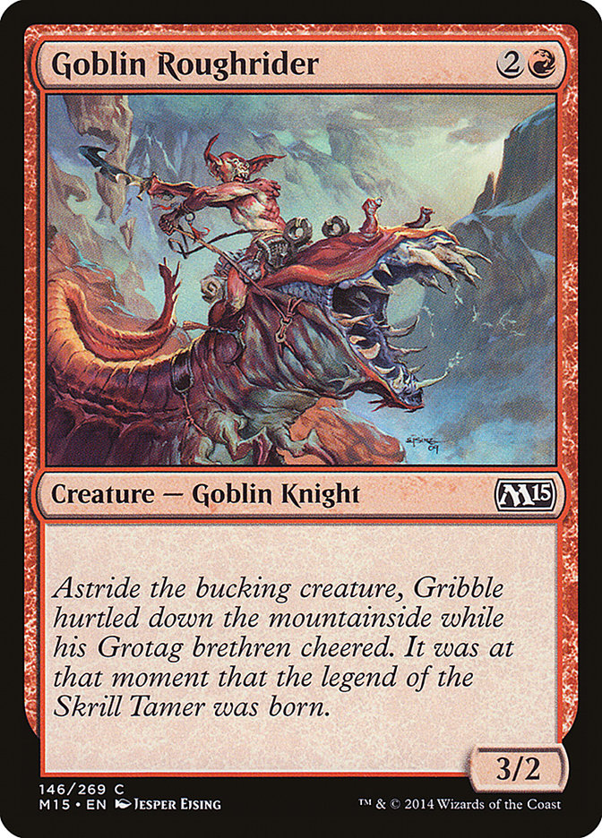 Goblin Roughrider [Magic 2015] | Pegasus Games WI