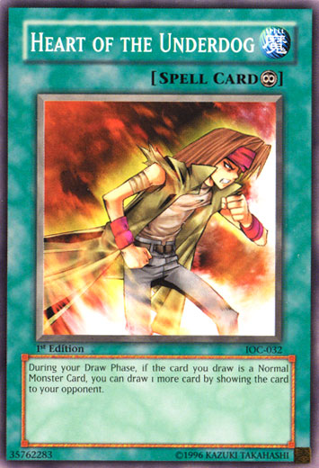 Heart of the Underdog [IOC-032] Common | Pegasus Games WI