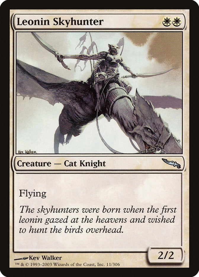 Leonin Skyhunter [Mirrodin] | Pegasus Games WI