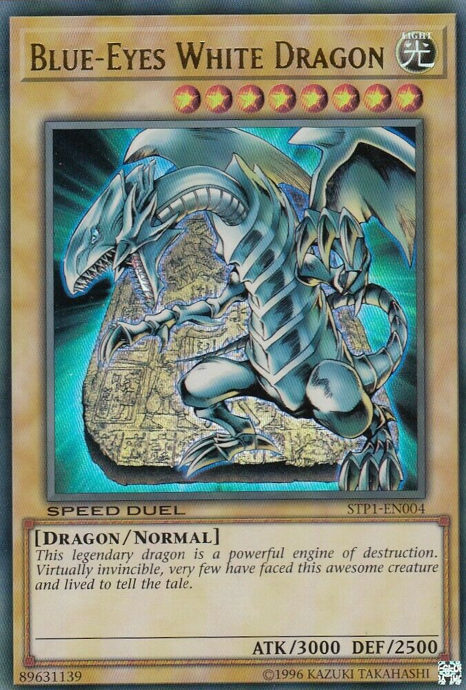 Blue-Eyes White Dragon [STP1-EN004] Ultra Rare | Pegasus Games WI