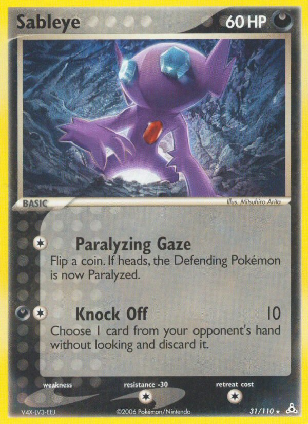 Sableye (31/110) [EX: Holon Phantoms] | Pegasus Games WI