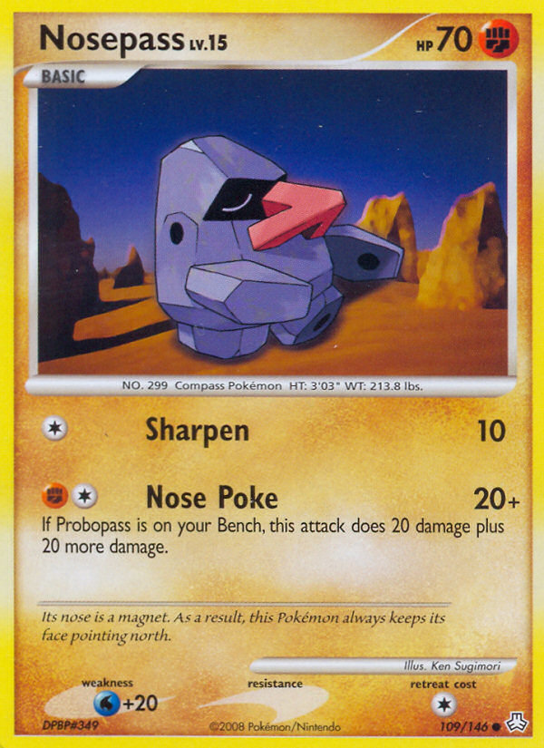 Nosepass (109/146) [Diamond & Pearl: Legends Awakened] | Pegasus Games WI