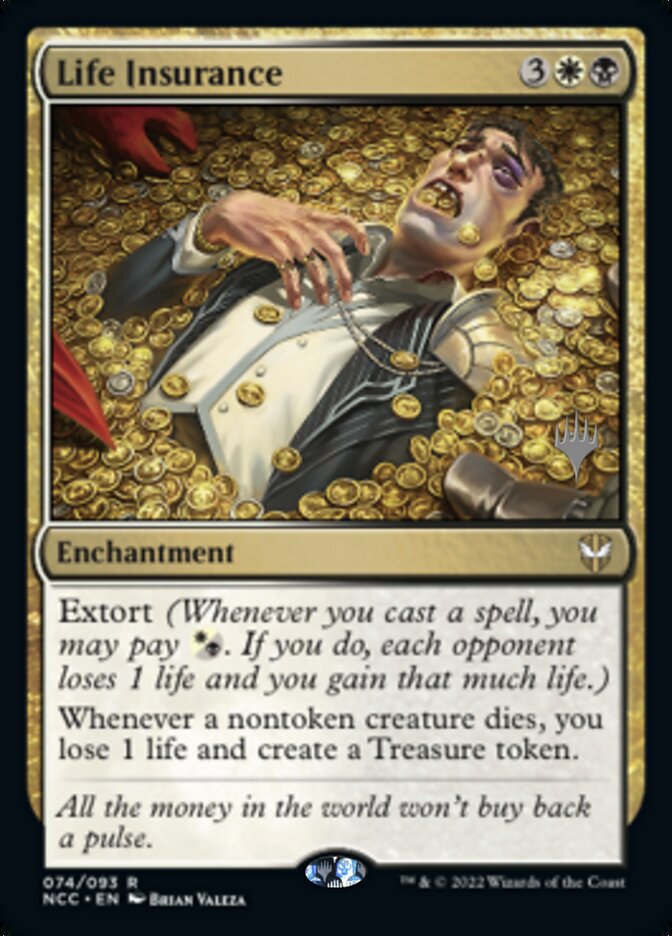 Life Insurance (Promo Pack) [Streets of New Capenna Commander Promos] | Pegasus Games WI