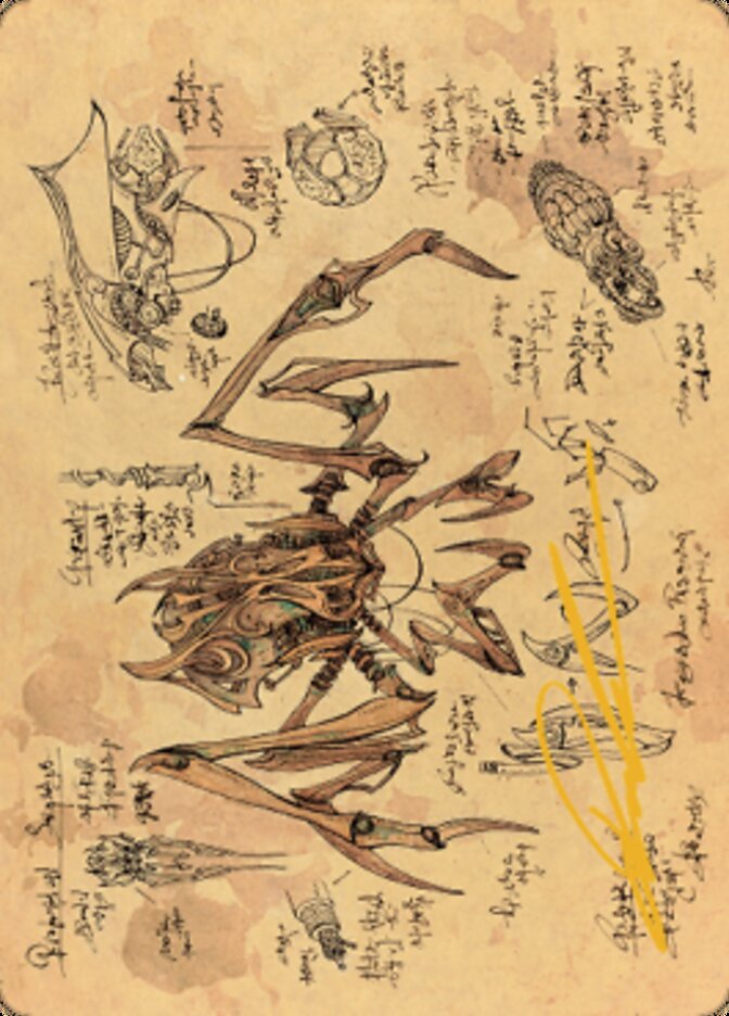 Scrap Trawler Art Card (Gold-Stamped Signature) [The Brothers' War Art Series] | Pegasus Games WI