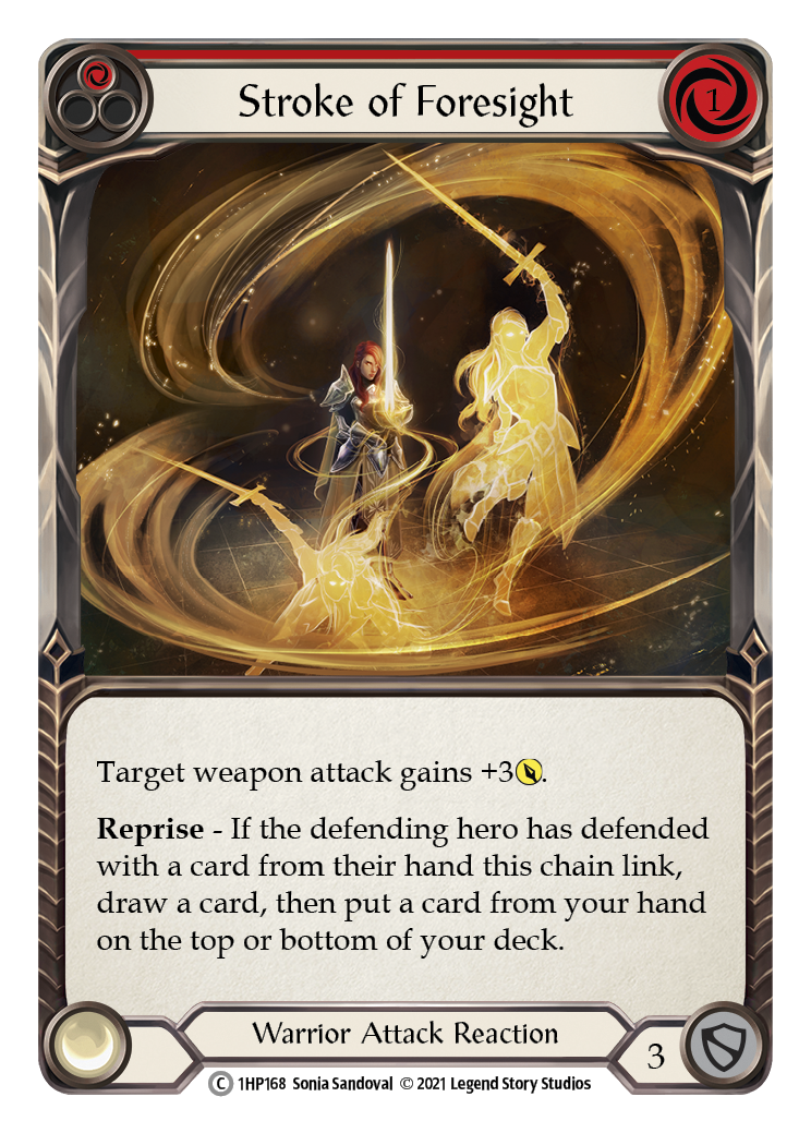 Stroke of Foresight (Red) [1HP168] | Pegasus Games WI