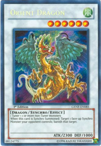 Orient Dragon [GENF-EN085] Secret Rare | Pegasus Games WI