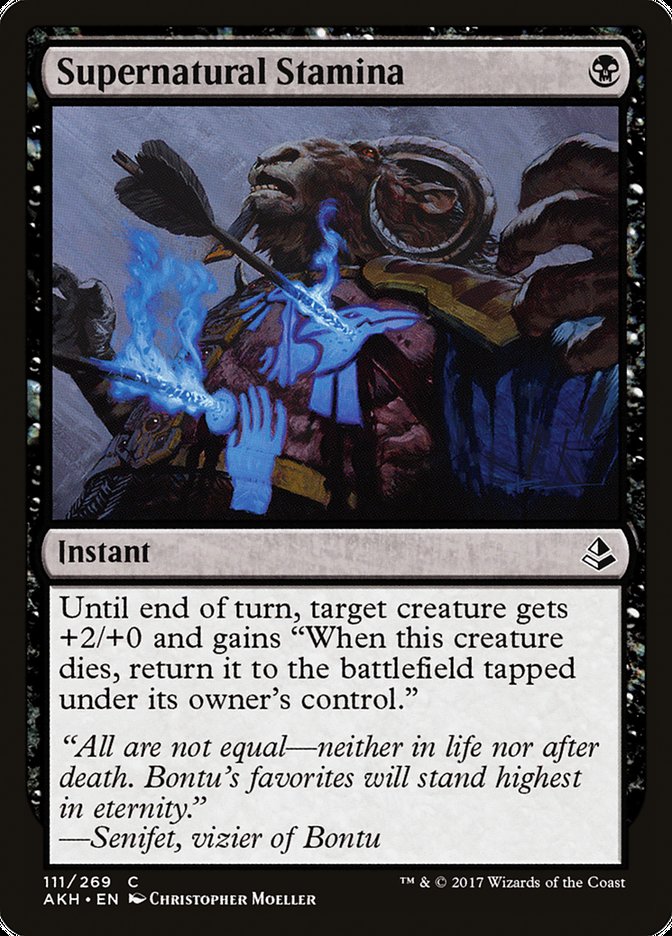 Supernatural Stamina [Amonkhet] | Pegasus Games WI
