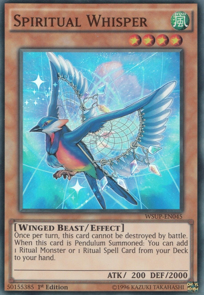 Spiritual Whisper [WSUP-EN045] Super Rare | Pegasus Games WI