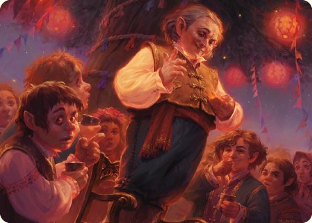Bilbo, Retired Burglar Art Card [The Lord of the Rings: Tales of Middle-earth Art Series] | Pegasus Games WI