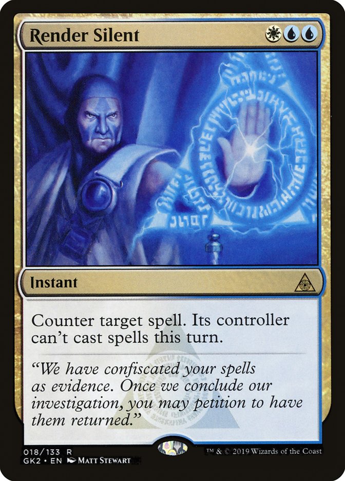 Render Silent [Ravnica Allegiance Guild Kit] | Pegasus Games WI