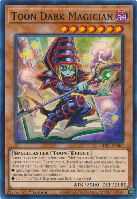 Toon Dark Magician [LDS1-EN067] Common | Pegasus Games WI