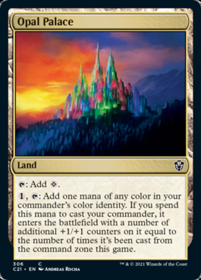 Opal Palace [Commander 2021] | Pegasus Games WI