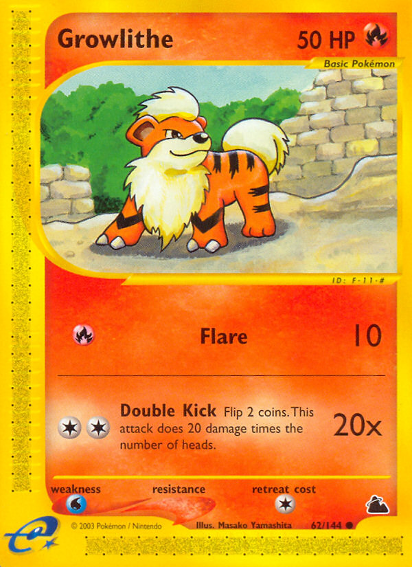 Growlithe (62/144) [Skyridge] | Pegasus Games WI