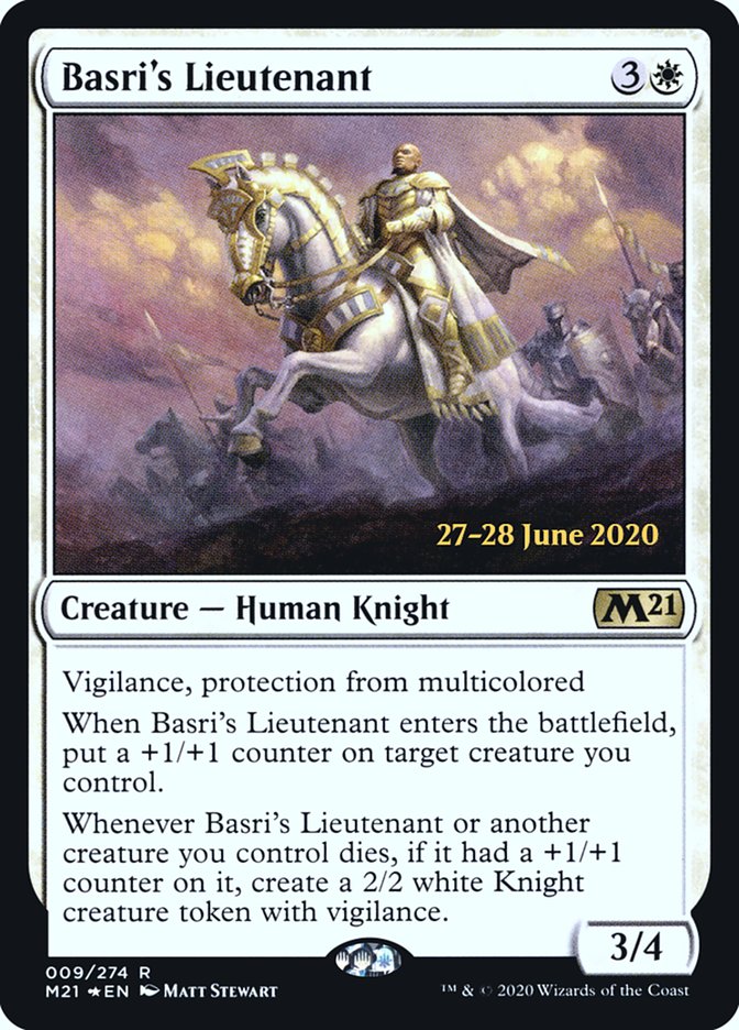 Basri's Lieutenant [Core Set 2021 Prerelease Promos] | Pegasus Games WI