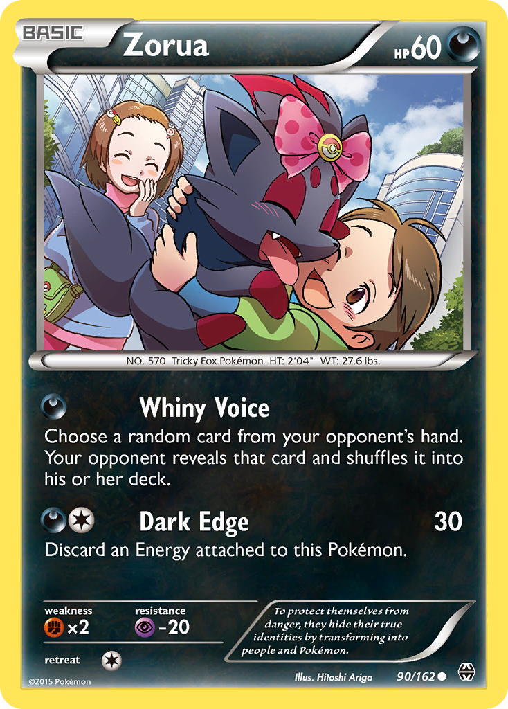 Zorua (90/162) [XY: BREAKthrough] | Pegasus Games WI