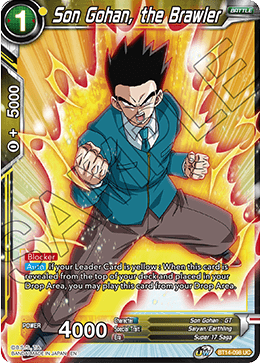 Son Gohan, the Brawler (BT14-098) [Cross Spirits] | Pegasus Games WI