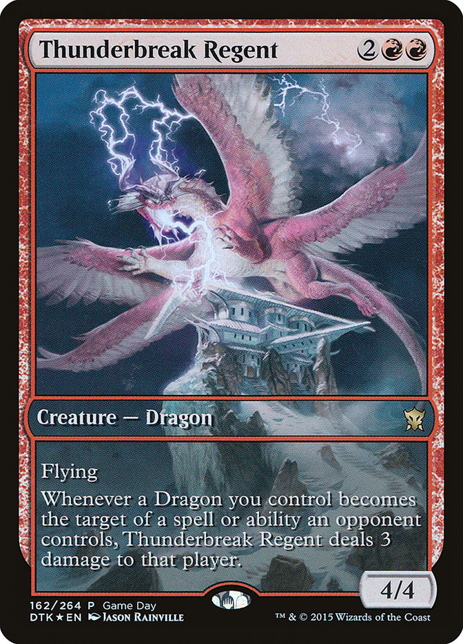 Thunderbreak Regent (Game Day) [Dragons of Tarkir Promos] | Pegasus Games WI