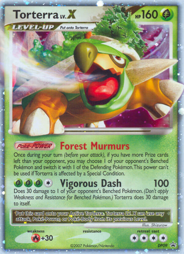 Torterra LV.X (DP09) [Diamond & Pearl: Black Star Promos] | Pegasus Games WI