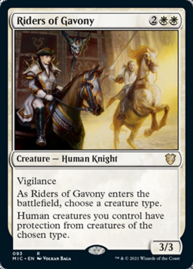 Riders of Gavony [Innistrad: Midnight Hunt Commander] | Pegasus Games WI