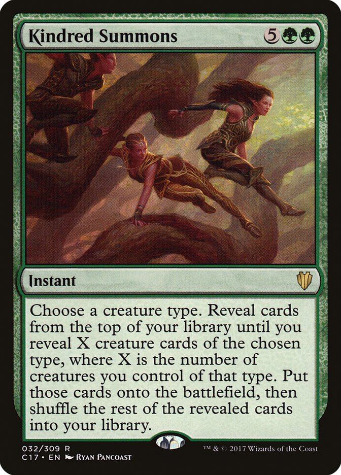 Kindred Summons [Commander 2017] | Pegasus Games WI