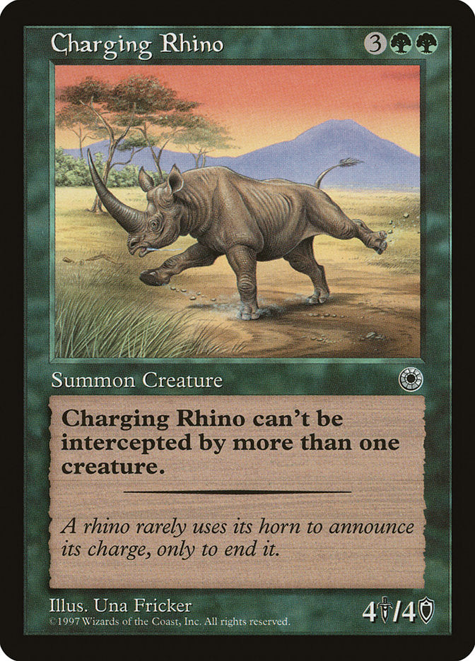 Charging Rhino [Portal] | Pegasus Games WI