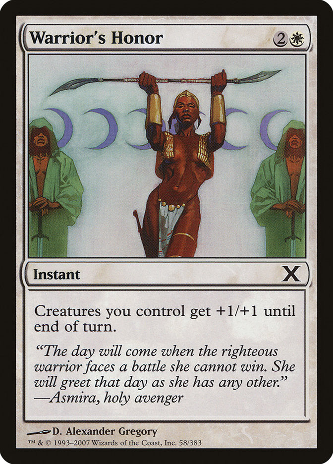 Warrior's Honor [Tenth Edition] | Pegasus Games WI
