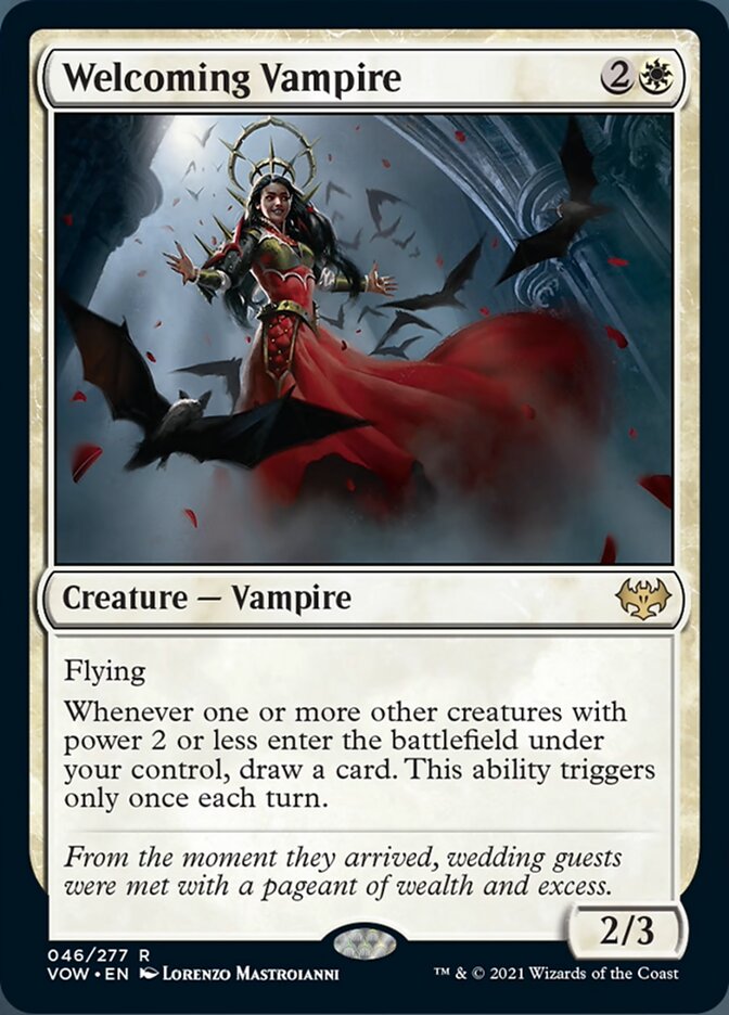 Welcoming Vampire [Innistrad: Crimson Vow] | Pegasus Games WI