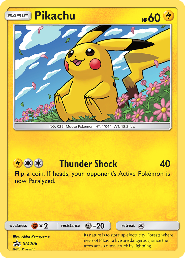 Pikachu (SM206) [Sun & Moon: Black Star Promos] | Pegasus Games WI