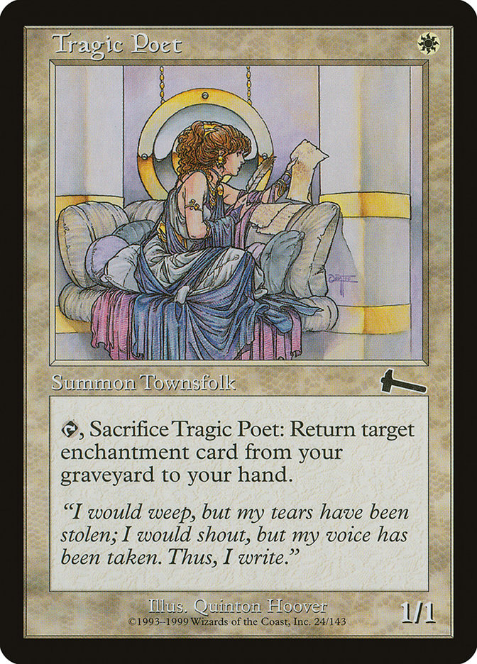 Tragic Poet [Urza's Legacy] | Pegasus Games WI