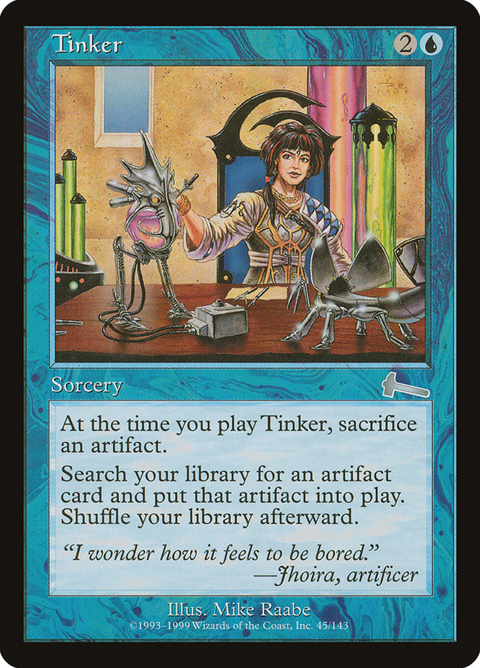 Tinker [Urza's Legacy] | Pegasus Games WI