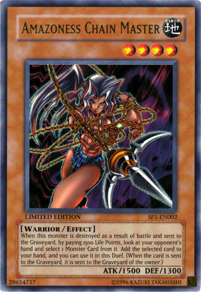 Amazoness Chain Master [SP1-EN002] Ultra Rare | Pegasus Games WI