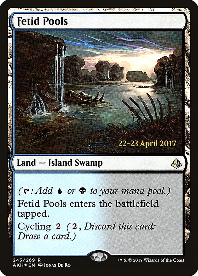 Fetid Pools [Amonkhet Prerelease Promos] | Pegasus Games WI