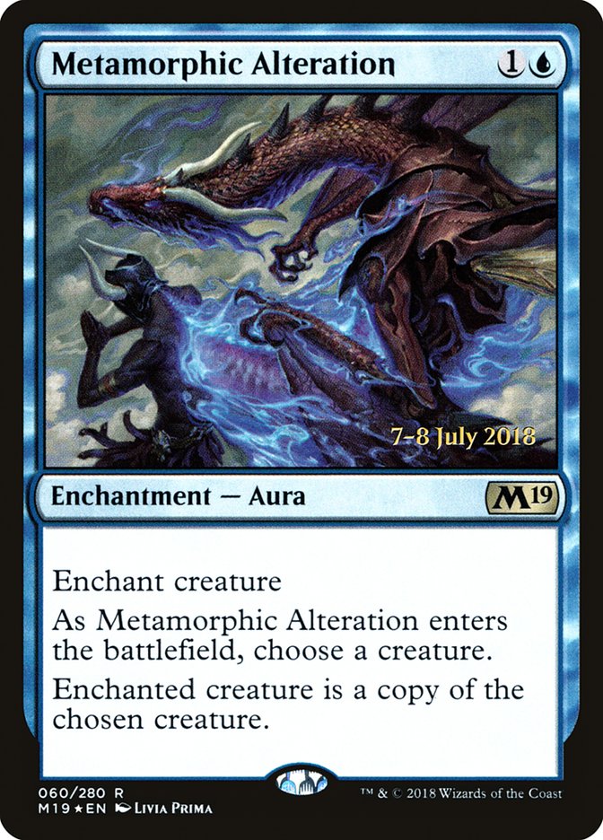 Metamorphic Alteration [Core Set 2019 Prerelease Promos] | Pegasus Games WI