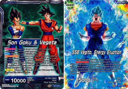 Son Goku & Vegeta // SSB Vegito, Energy Eruption [BT7-025] | Pegasus Games WI