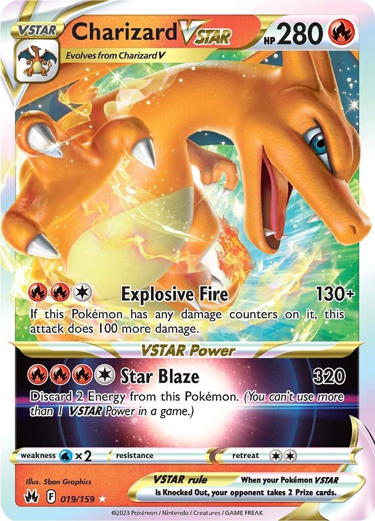 Charizard VSTAR (019/159) [Sword & Shield: Crown Zenith] | Pegasus Games WI