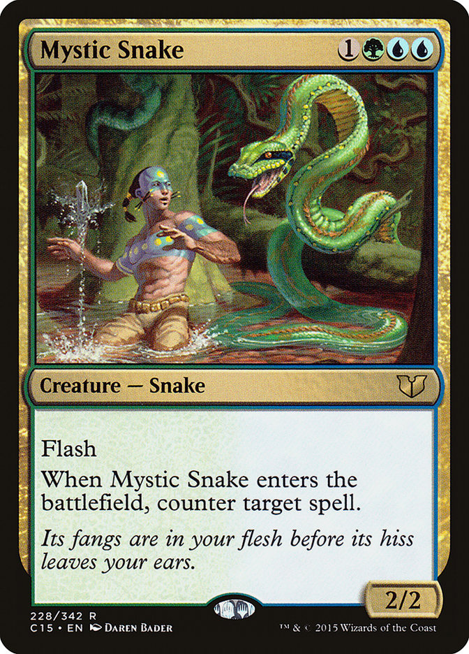 Mystic Snake [Commander 2015] | Pegasus Games WI