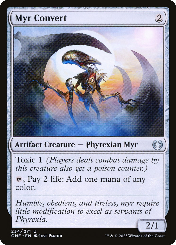 Myr Convert [Phyrexia: All Will Be One] | Pegasus Games WI