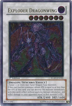 Exploder Dragonwing (UTR) [RGBT-EN040] Ultimate Rare | Pegasus Games WI