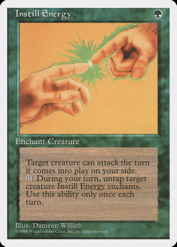 Instill Energy [Fourth Edition] | Pegasus Games WI
