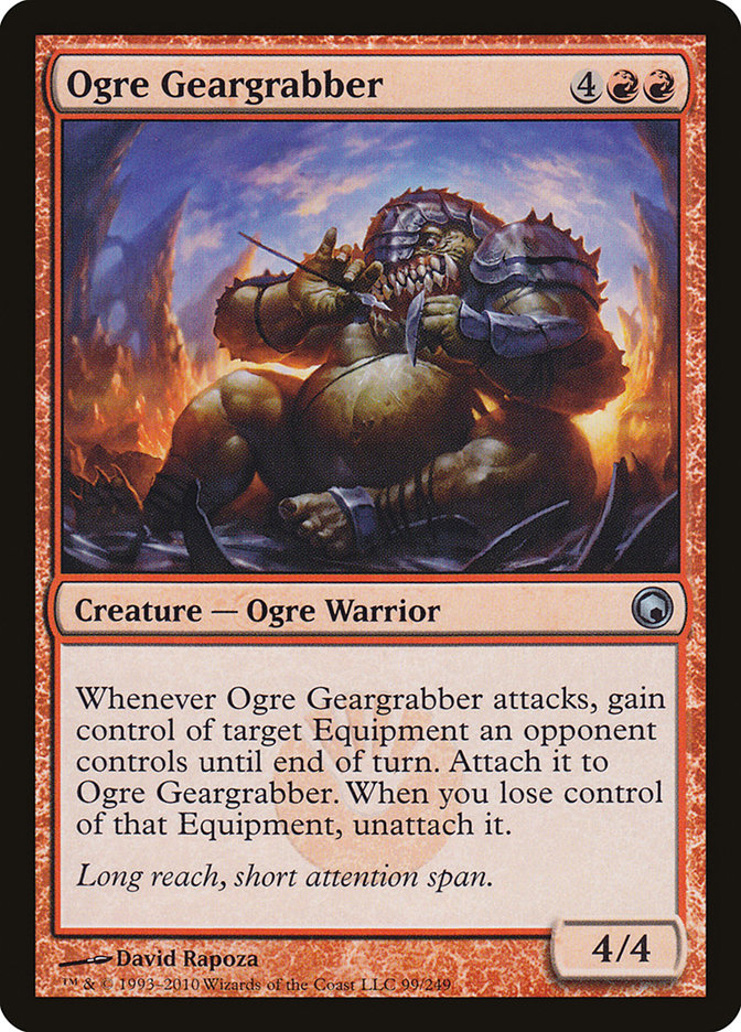 Ogre Geargrabber [Scars of Mirrodin] | Pegasus Games WI