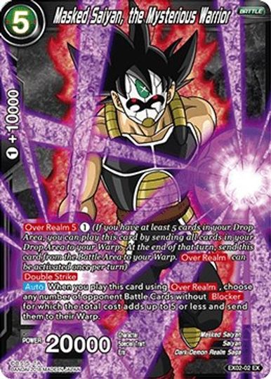 Masked Saiyan, the Mysterious Warrior (EX02-02) [Dark Demon's Villains] | Pegasus Games WI