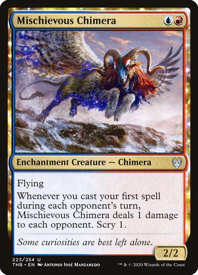 Mischievous Chimera [Theros Beyond Death] | Pegasus Games WI