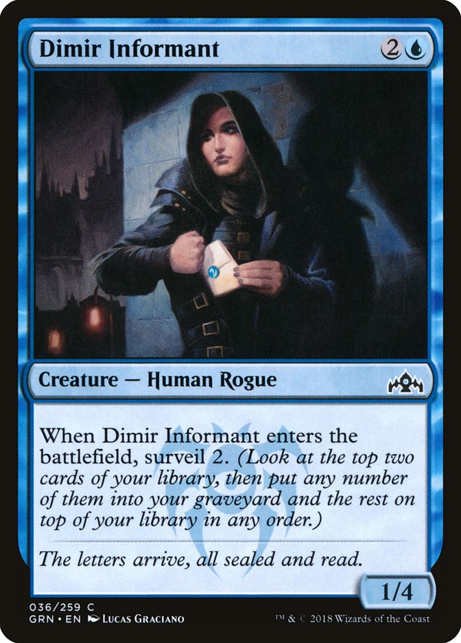 Dimir Informant [Guilds of Ravnica] | Pegasus Games WI